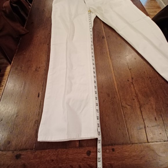Lord & Taylor white boat pants/jeans Size 36/32 - Picture 4 of 6
